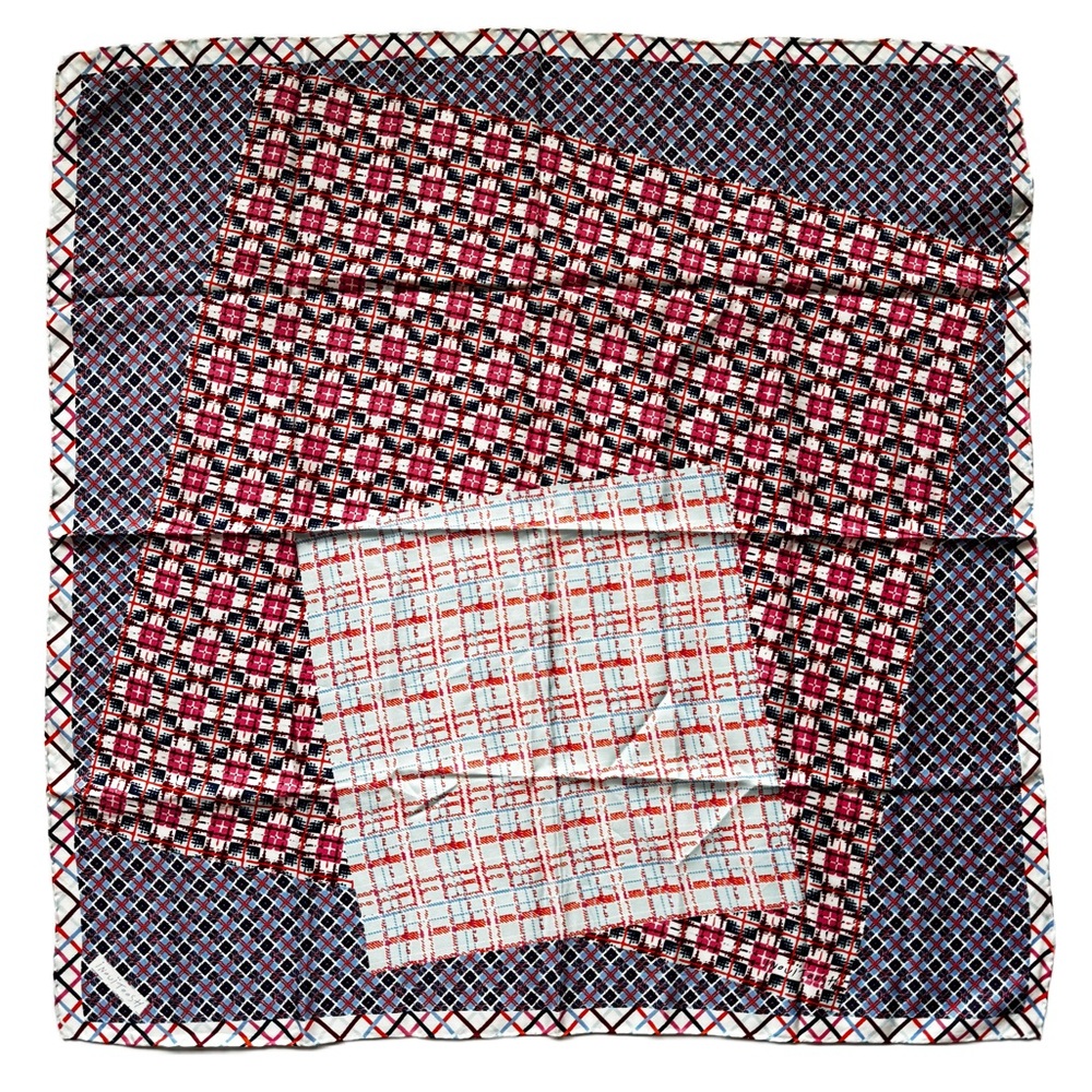 Inoui Toosh Luxe 100% Silk Scarf 70*70 Cm NWT